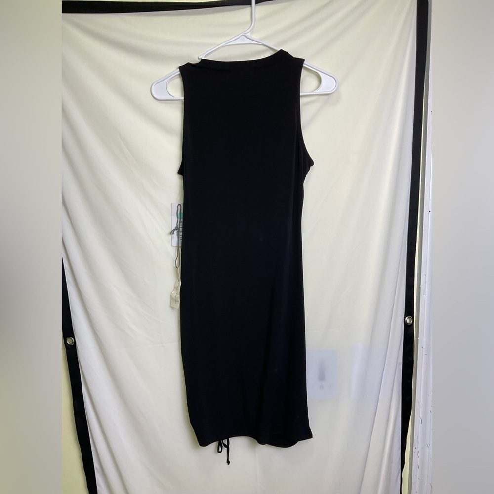 Nine Britton Black Ruched Mini Dress - Picture 6 of 7